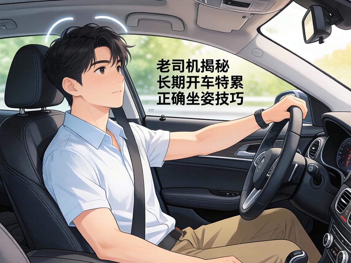 男生最舒服的姿势有哪些？老司机揭秘长期开车不累的正确坐姿技巧
