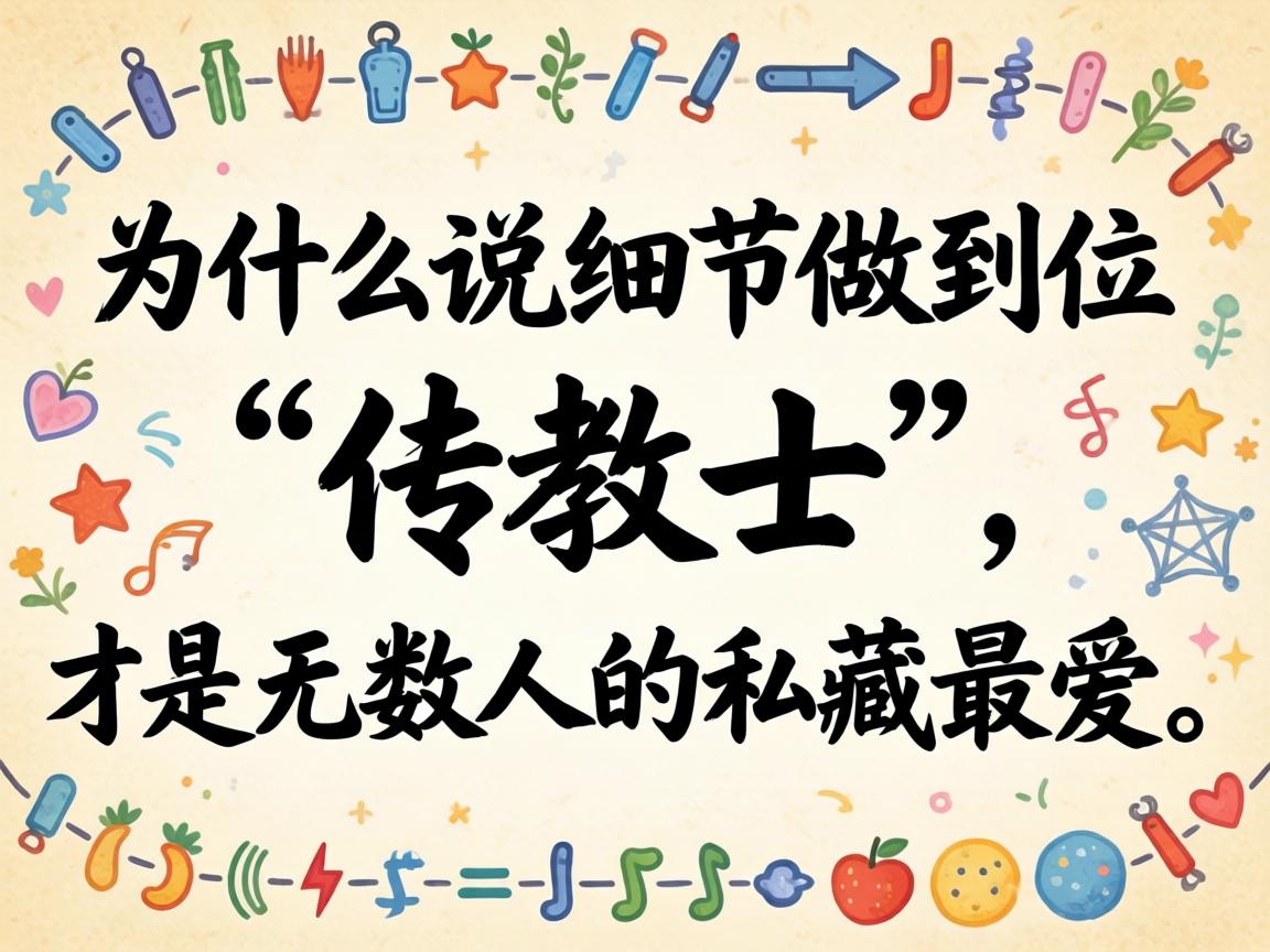 为什么说细节做到位的“传教士”，才是无数人的私藏最爱？