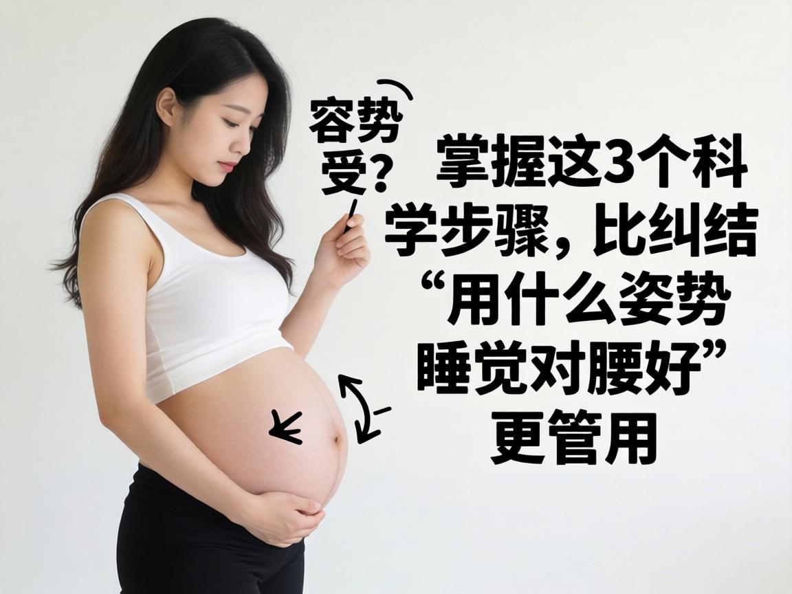 用什么姿势容易受孕？掌握这3个科学步骤，比纠结“用什么姿势睡觉对腰好”更管用