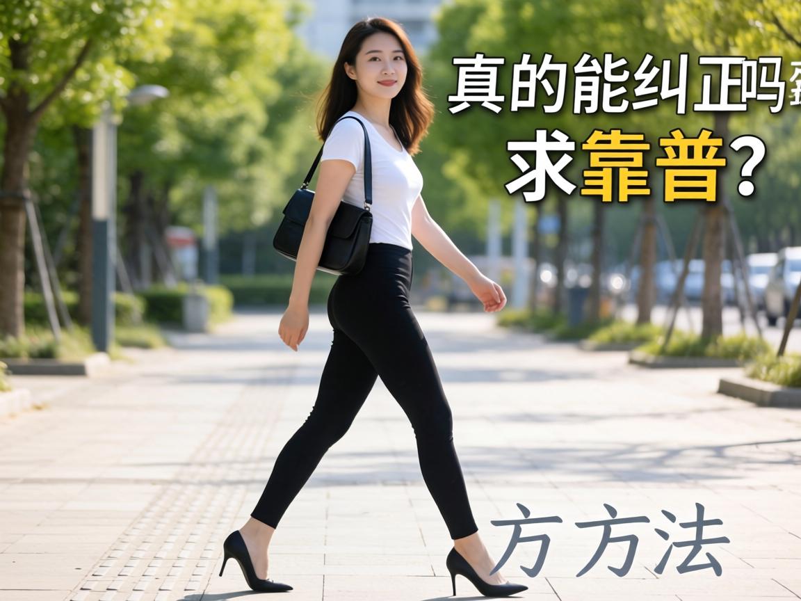 女人走路姿势内八字真的能纠正吗？求靠谱方法！