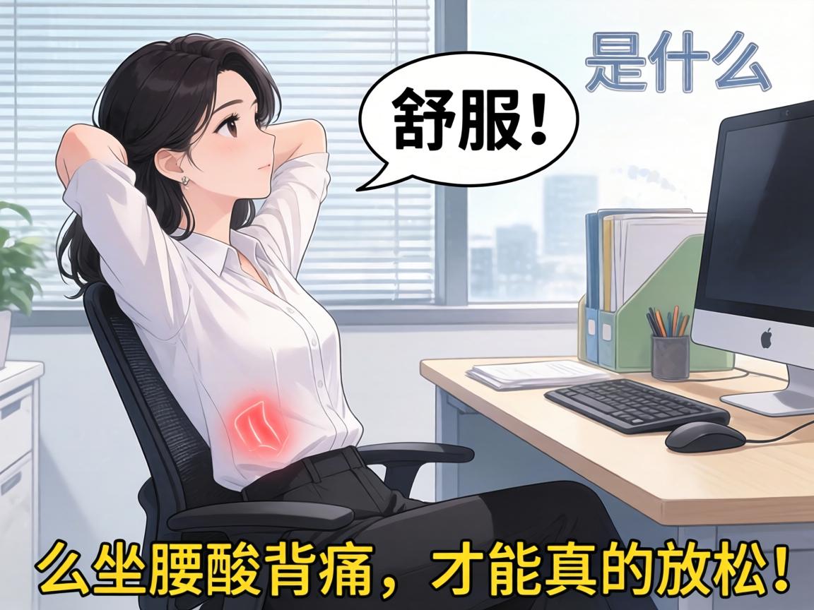 女性最舒服的姿势是什么，办公室久坐腰酸背痛，怎么坐才能真的放松？ - 凯格尔/PC肌社区-P动-凯格尔/PC肌社区-P动