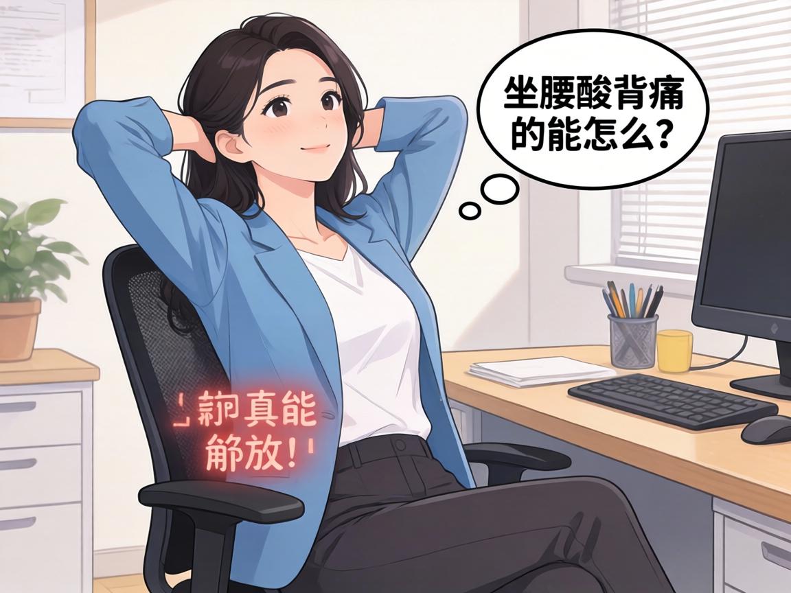 女性最舒服的姿势是什么，办公室久坐腰酸背痛，怎么坐才能真的放松？