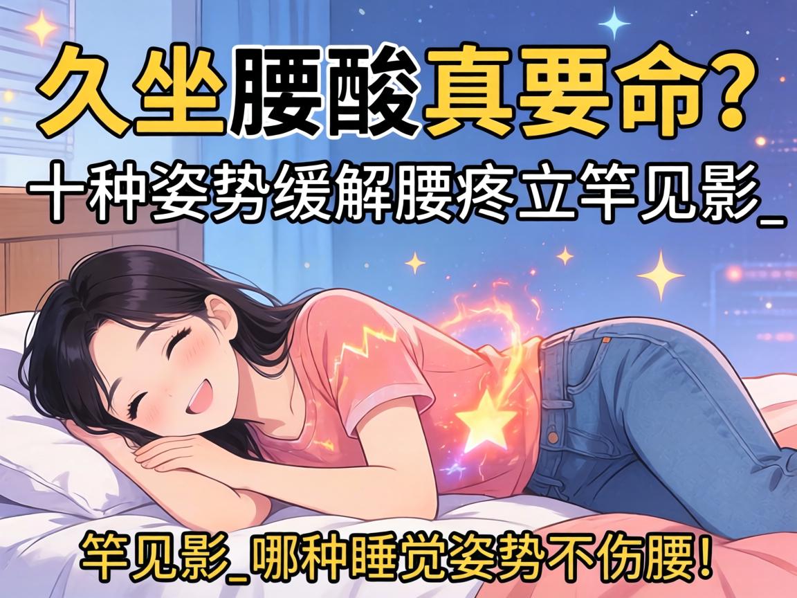 久坐腰酸真要命？十种姿势缓解腰疼立竿见影_哪种睡觉姿势不伤腰？