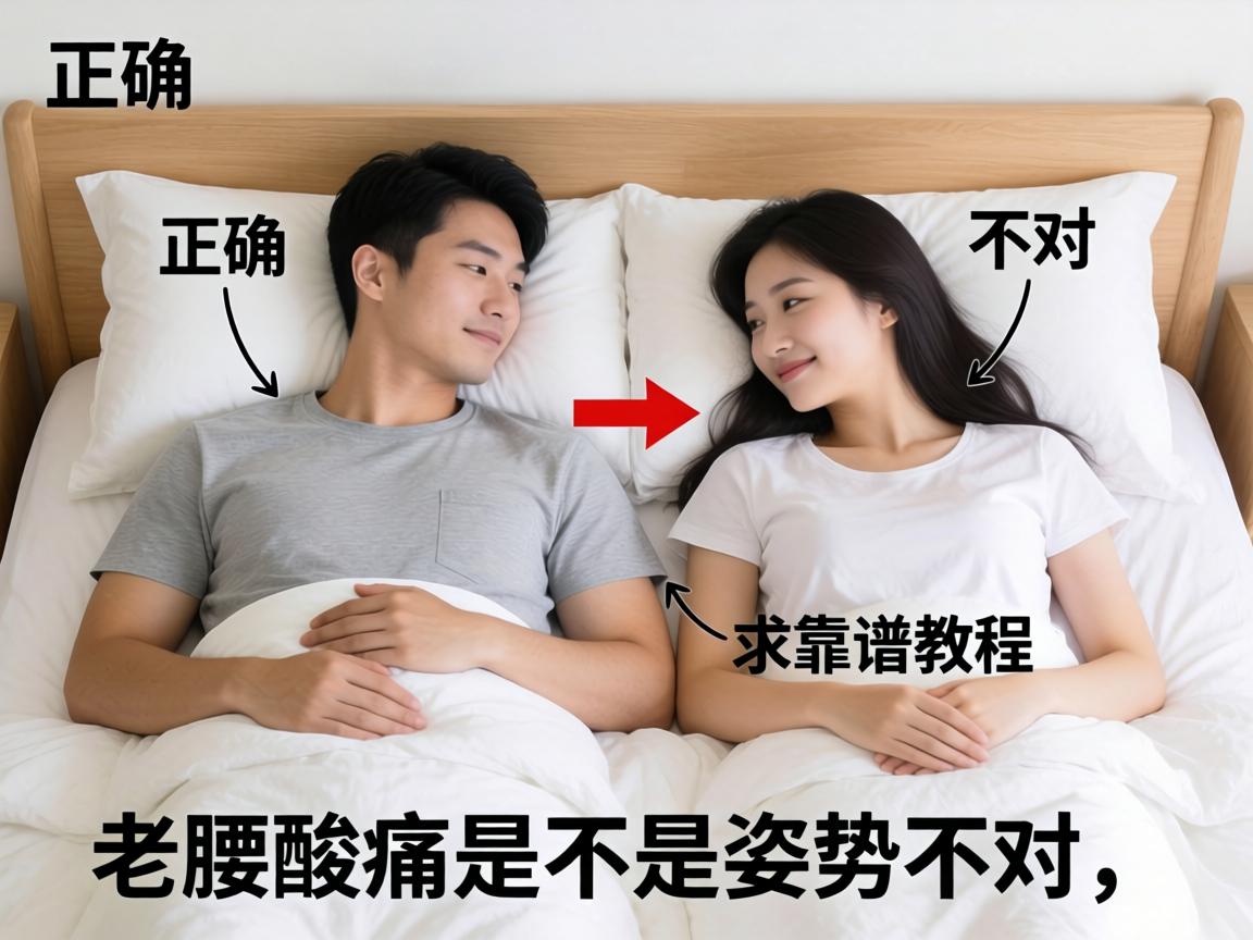 男女上床姿势怎么摆才正确？老腰酸痛是不是姿势不对，求靠谱教程！-凯格尔/PC肌社区-P动