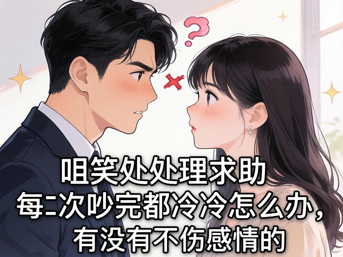 情侣吵架处理求助：每次吵完都冷战怎么办，有没有不伤感情的处理办法？