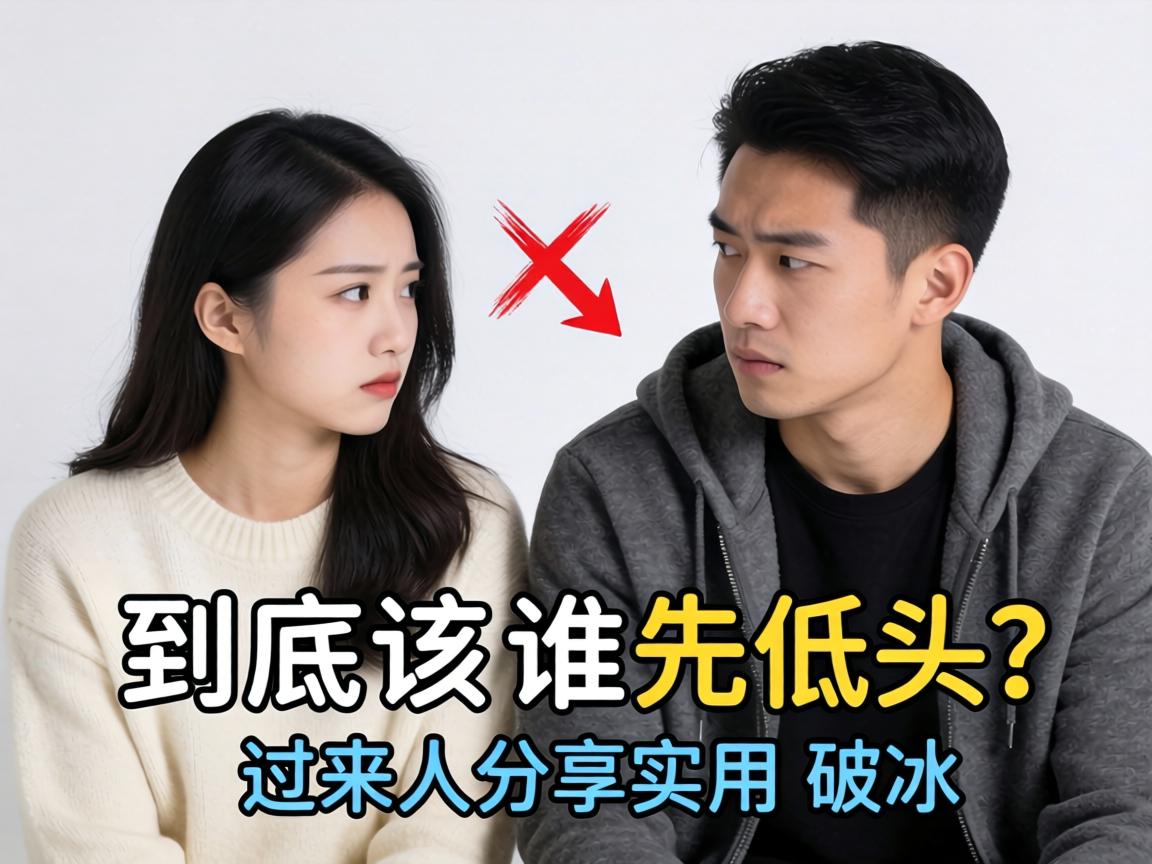 情侣发生矛盾冷战，到底该谁先低头？过来人分享实用破冰法