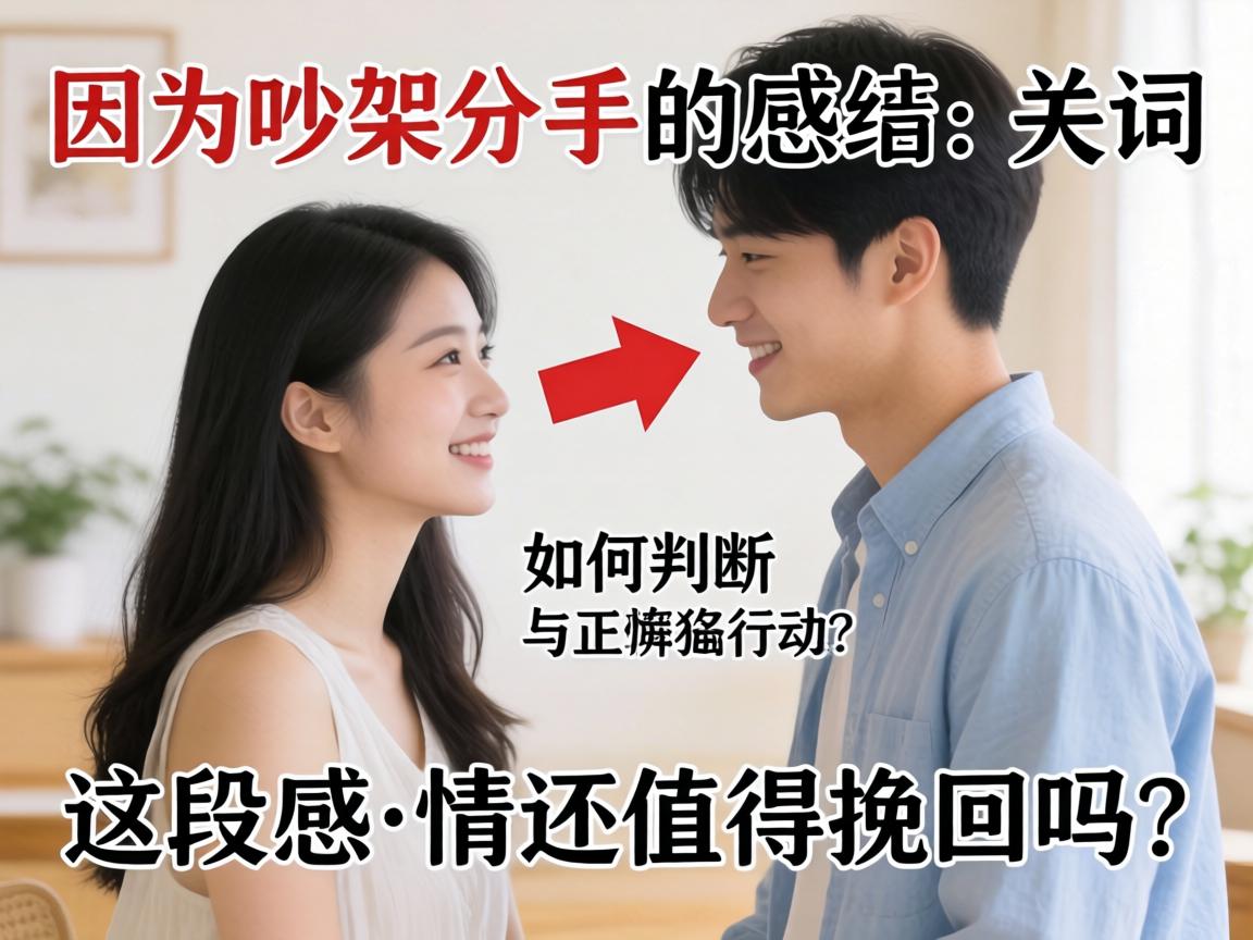 因为吵架分手的情侣，这段感情还值得挽回吗？如何判断与正确行动？