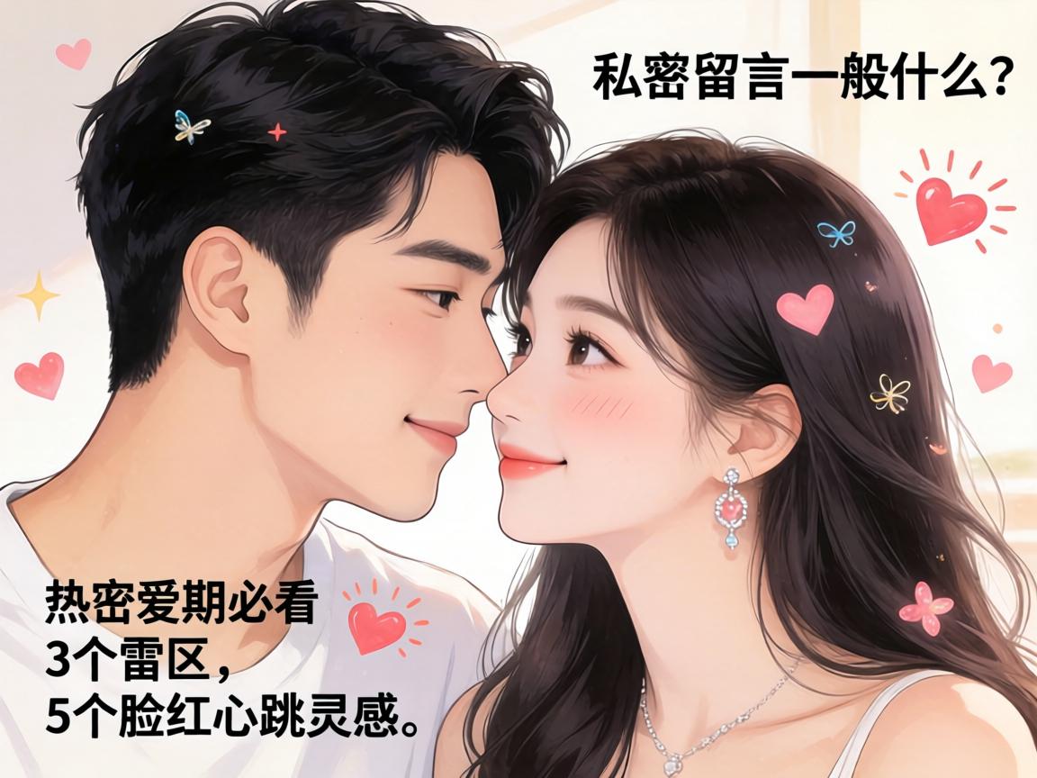 情侣之间私密留言一般写什么？热恋期必看的3个雷区与5个脸红心跳灵感