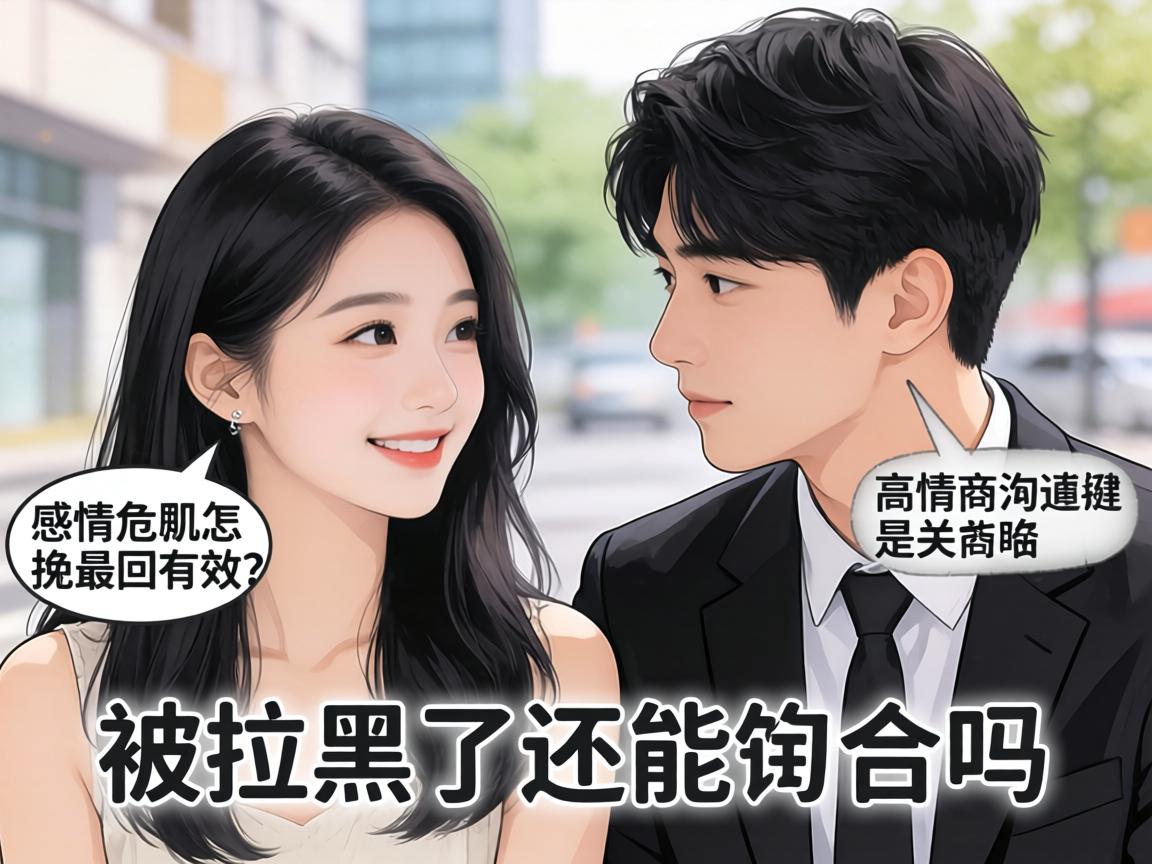 感情危机怎么挽回最有效？被拉黑了还能复合吗，高情商沟通是关键