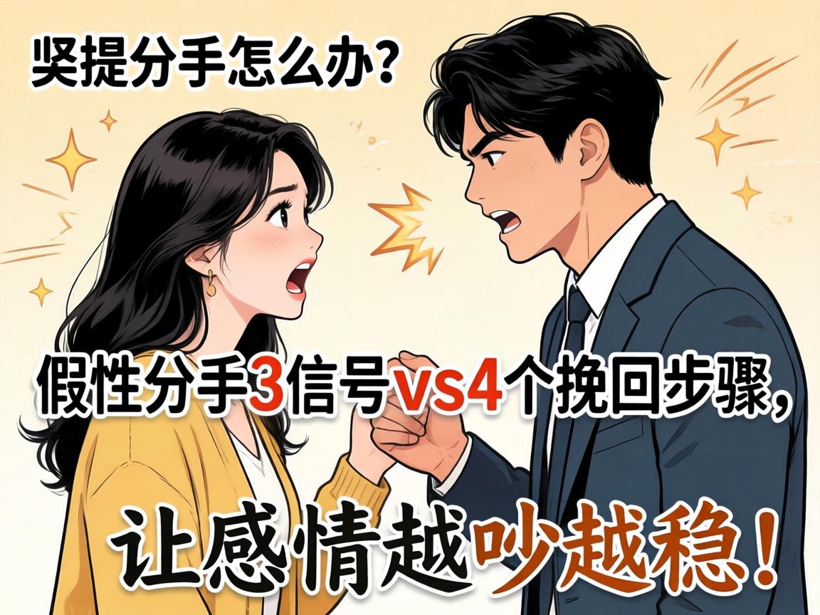 情侣吵架提分手怎么办？假性分手3信号vs4个挽回步骤，让感情越吵越稳！ - 凯格尔/PC肌社区-P动-凯格尔/PC肌社区-P动