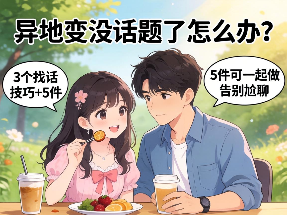 异地恋没话题了怎么办？3个找话技巧+5件可一起做的事，告别尬聊