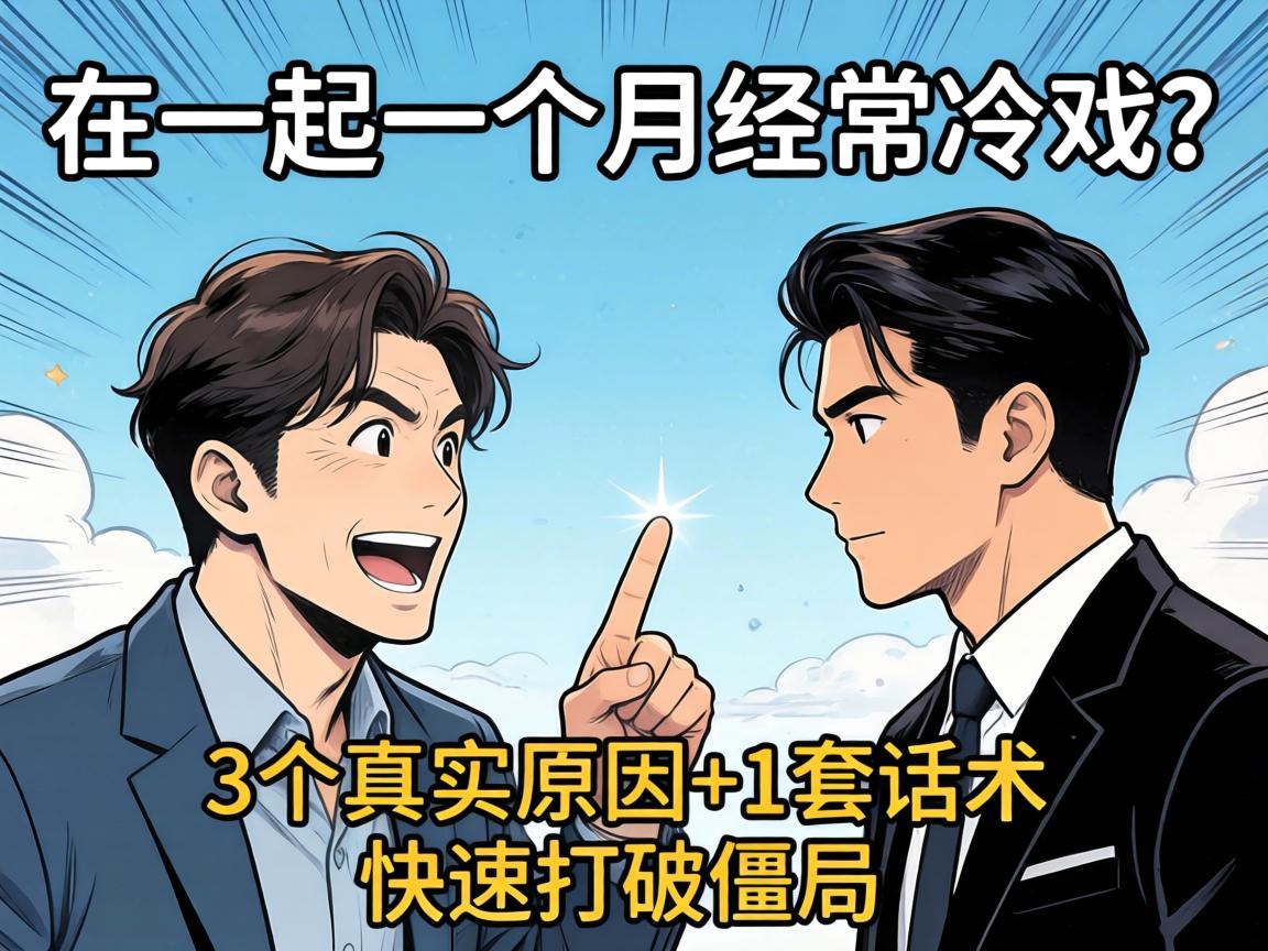 在一起一个月经常冷战？3个真实原因+1套话术，快速打破僵局-凯格尔/PC肌社区-P动