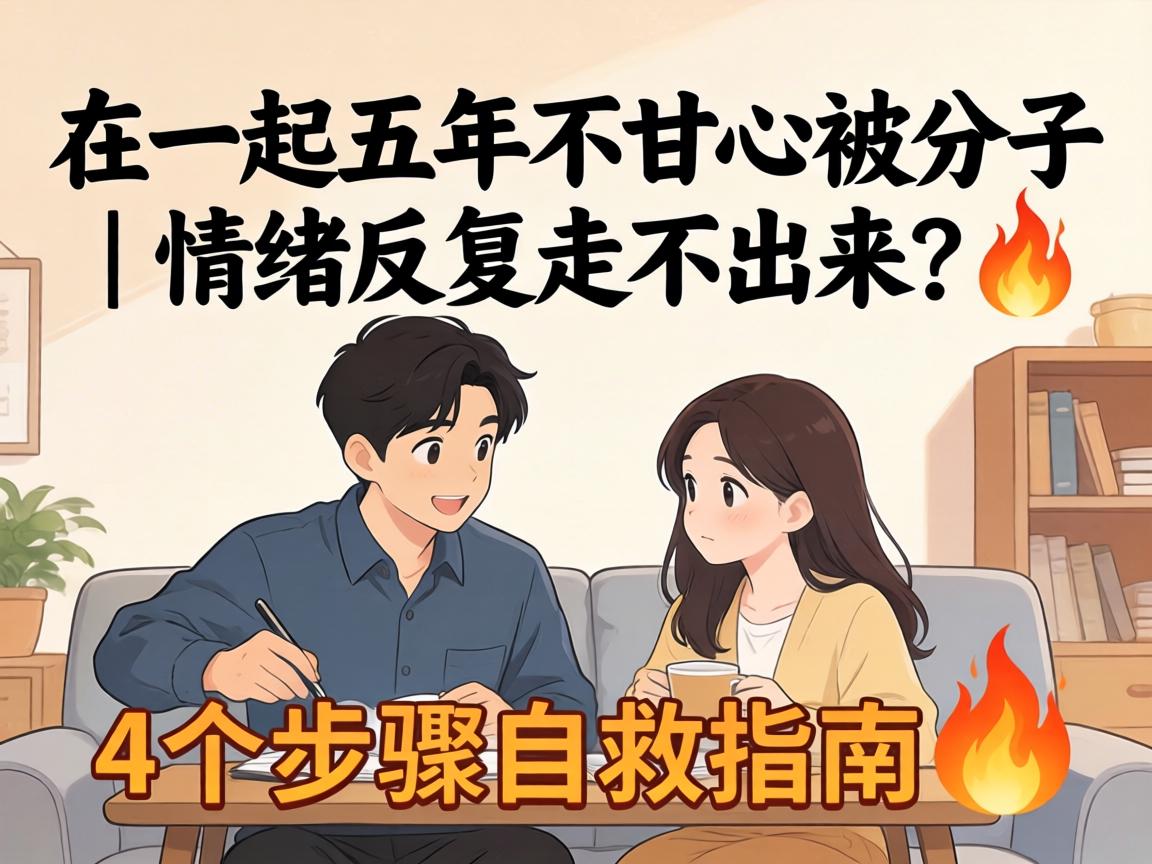 在一起五年不甘心被分手｜情绪反复走不出来？｜4个步骤自救指南🔥-凯格尔/PC肌社区-P动