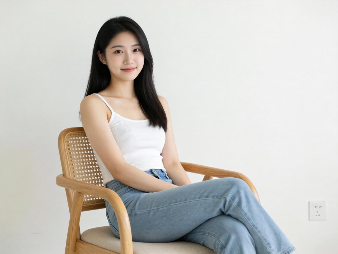 女生坐椅子怎么拍才显瘦又自然? 女生坐椅子怎么拍才显瘦又自然?