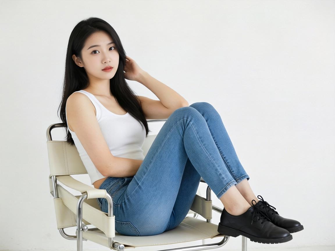 女生坐椅子怎么拍才显瘦又自然? 女生坐椅子怎么拍才显瘦又自然?