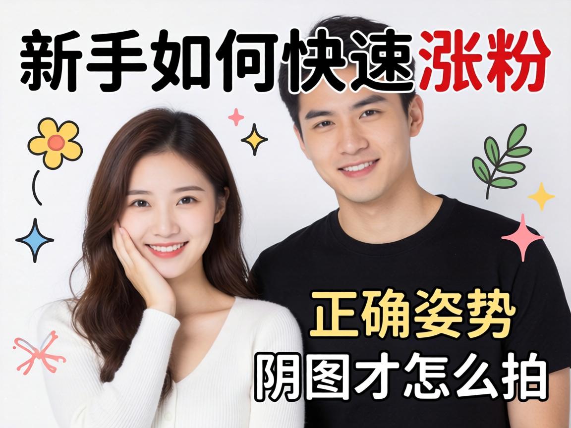 新手如何快速涨粉_正确男女姿势阴图怎么拍才自然不尴尬？