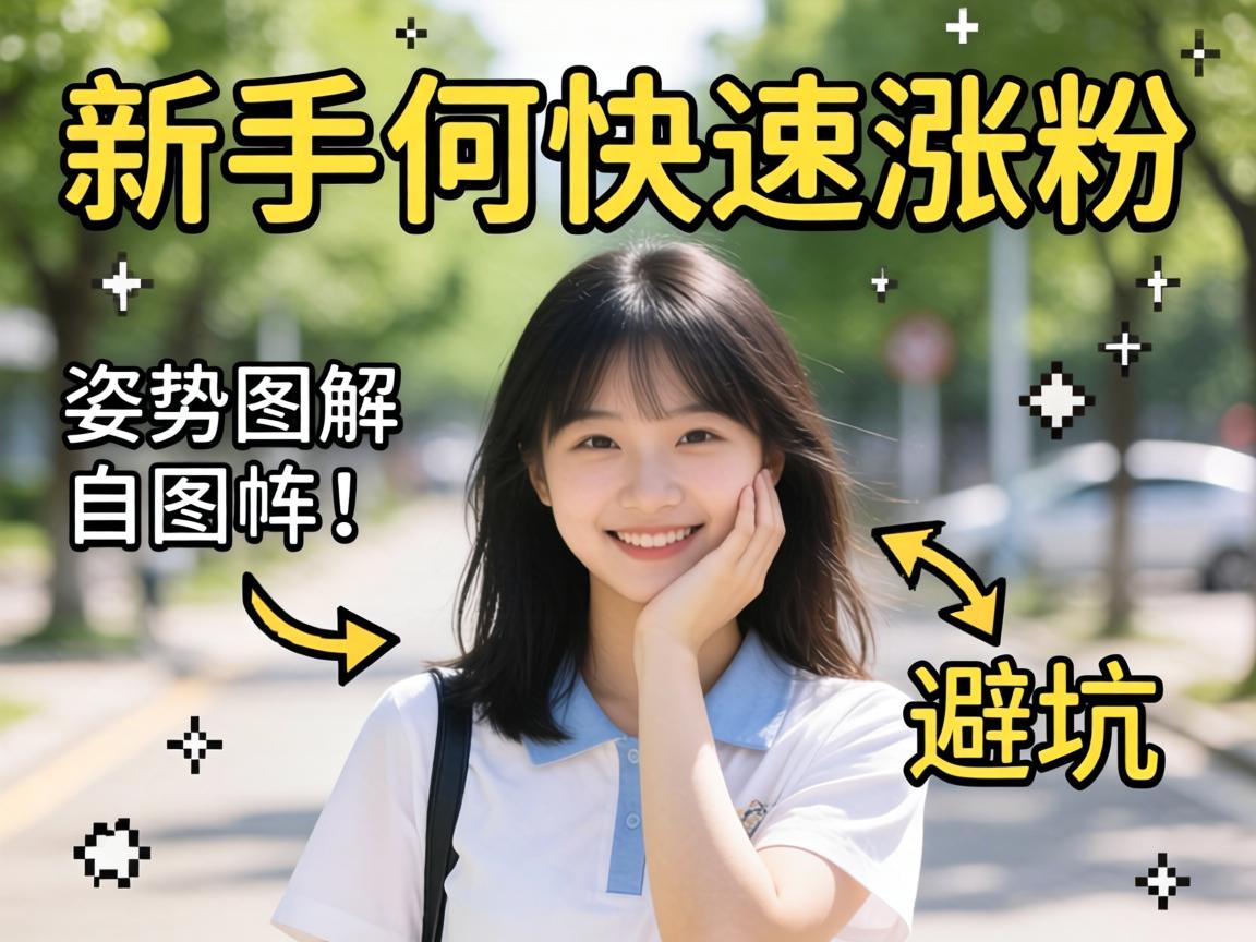 新手如何快速涨粉_姿势图解与避坑指南