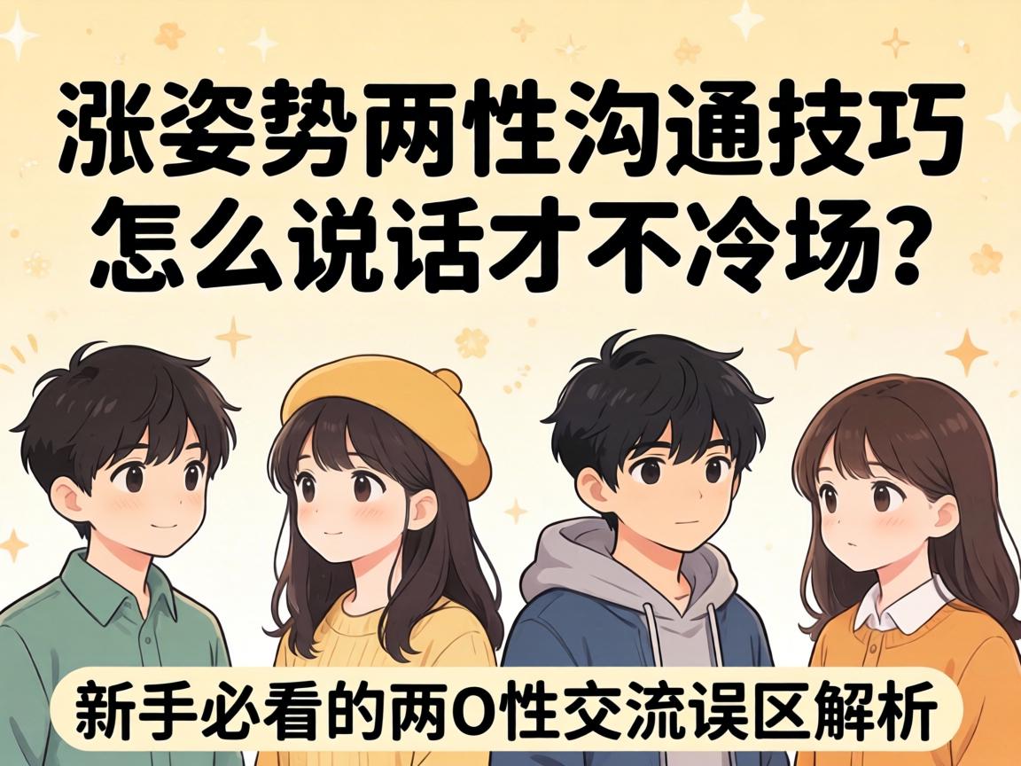 涨姿势两性沟通技巧,怎么说话才不冷场?新手必看的两性交流误区解析 涨姿势两性沟通技巧,怎么说话才不冷场?新手必看的两性交流误区解析
