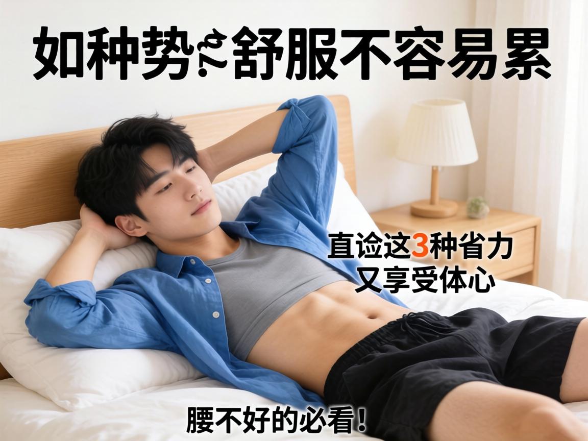 哪种姿势男生舒服不容易累？亲测这3种省力又享受的体位，腰不好的必看！ - 凯格尔/PC肌社区-P动-凯格尔/PC肌社区-P动