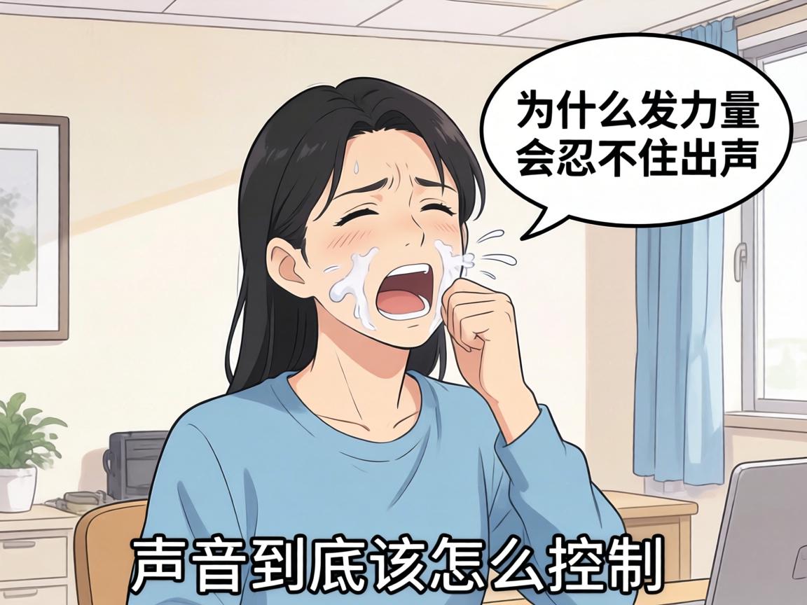姿势动作呻吟，为什么发力时会忍不住出声？声音到底该怎么控制？