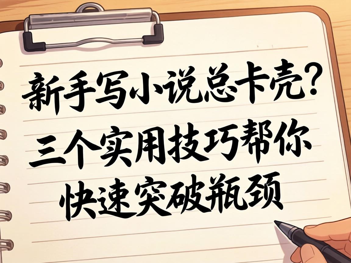 新手写小说总卡壳？三个实用技巧帮你快速突破瓶颈 - 凯格尔/PC肌社区-P动-凯格尔/PC肌社区-P动