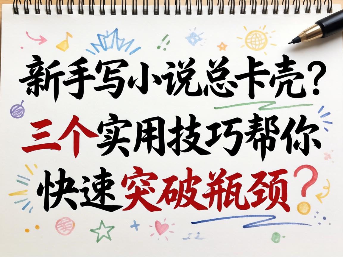 新手写小说总卡壳？三个实用技巧帮你快速突破瓶颈