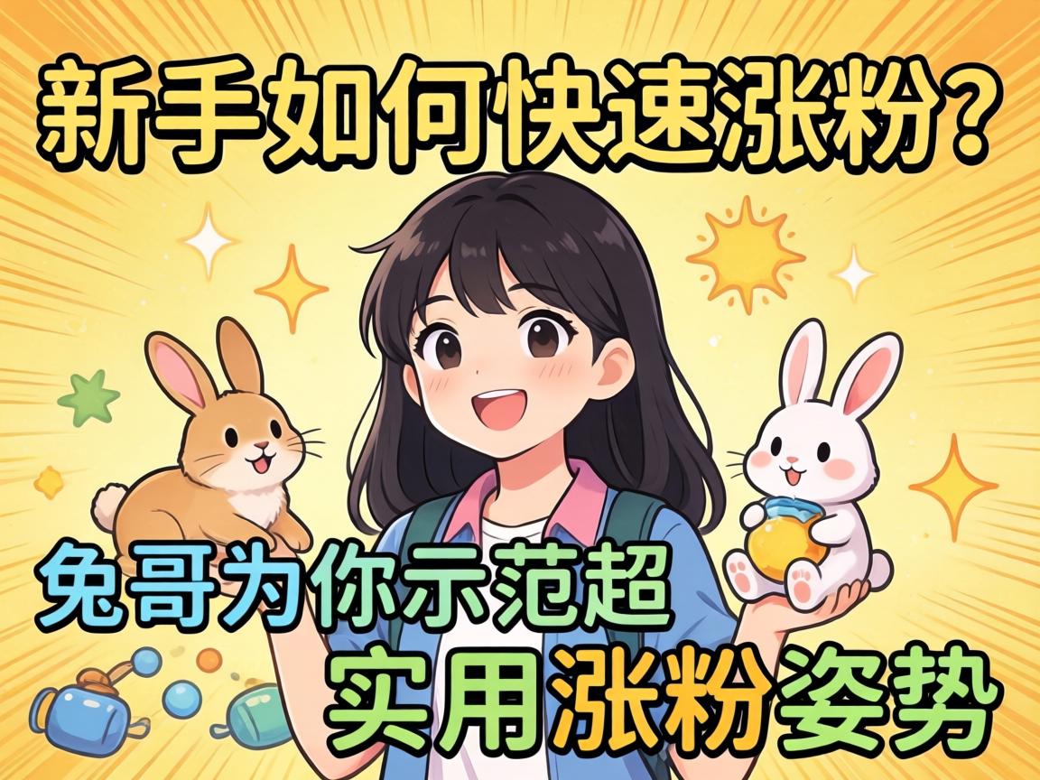 新手如何快速涨粉？兔哥为你示范超实用涨粉姿势 - 凯格尔/PC肌社区-P动-凯格尔/PC肌社区-P动