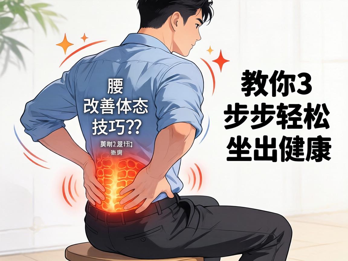 男人坐立式姿势缓解腰痛方法_改善体态技巧？教你3步轻松坐出健康 - 凯格尔/PC肌社区-P动-凯格尔/PC肌社区-P动