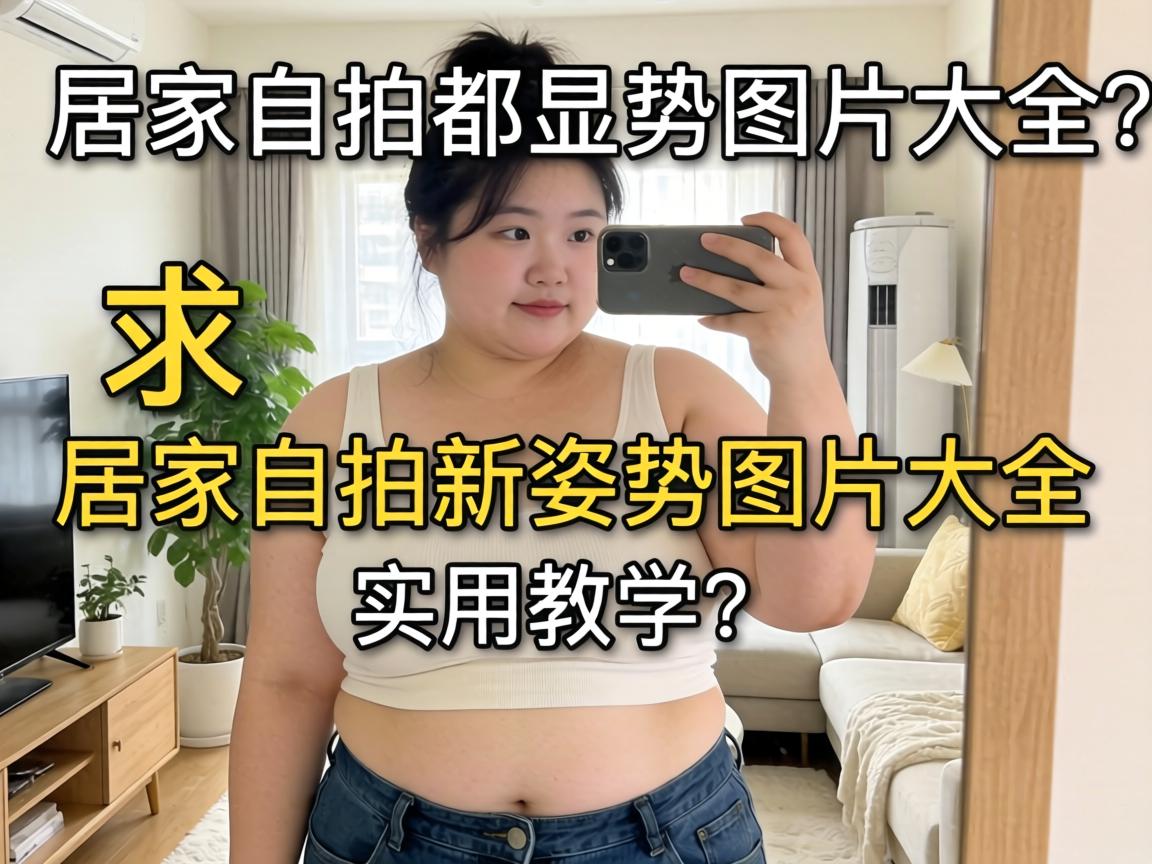 在家拍照怎么摆都显胖？求“居家自拍新姿势图片大全”实用教学？