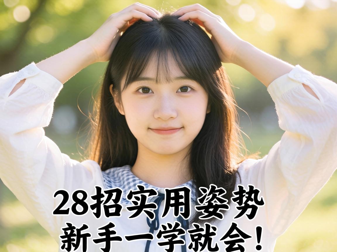 想拍出氛围感人像？这28招实用姿势新手一学就会！