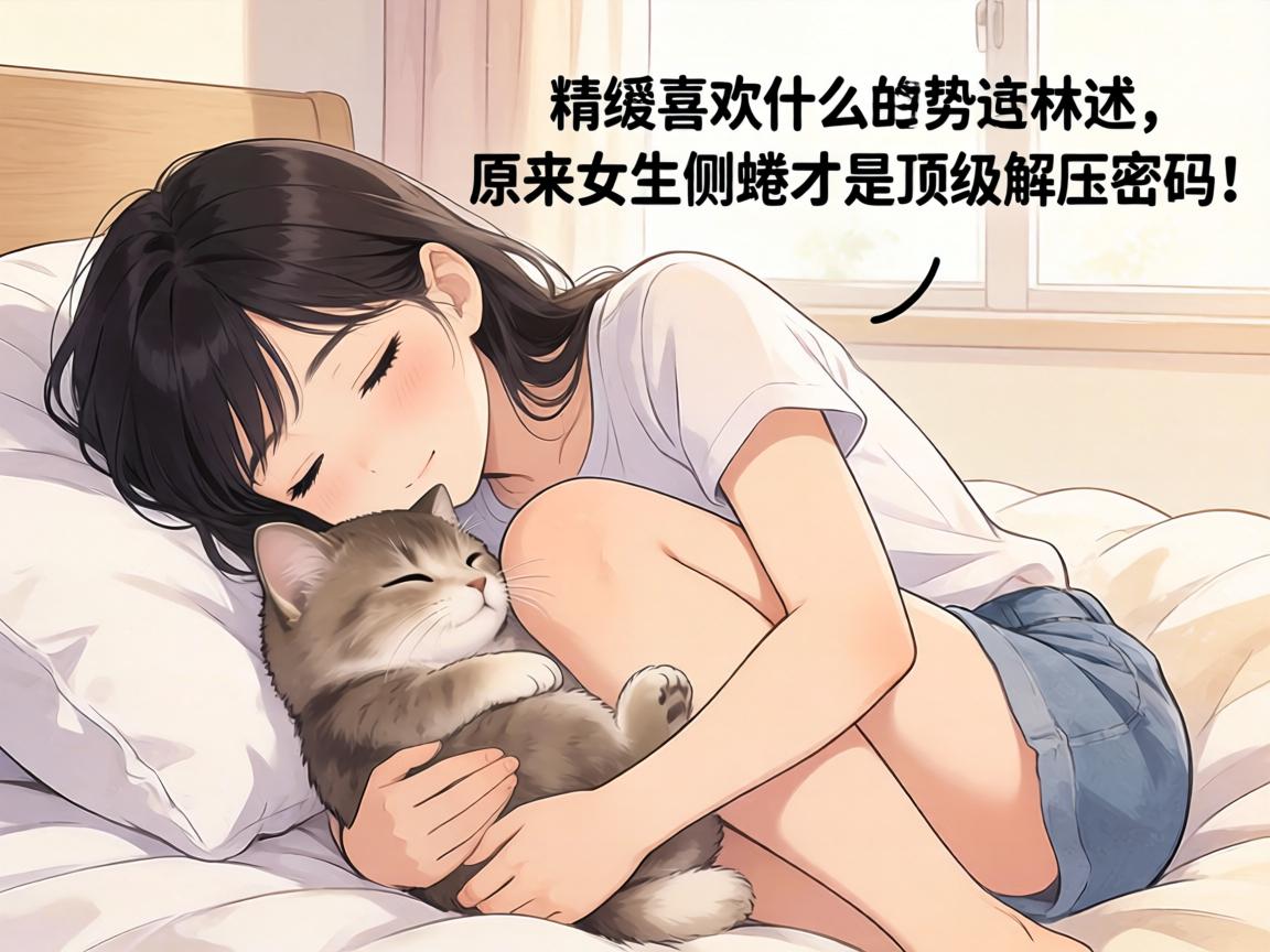 女人喜欢什么姿势自述？原来女生侧睡蜷缩才是顶级解压密码！