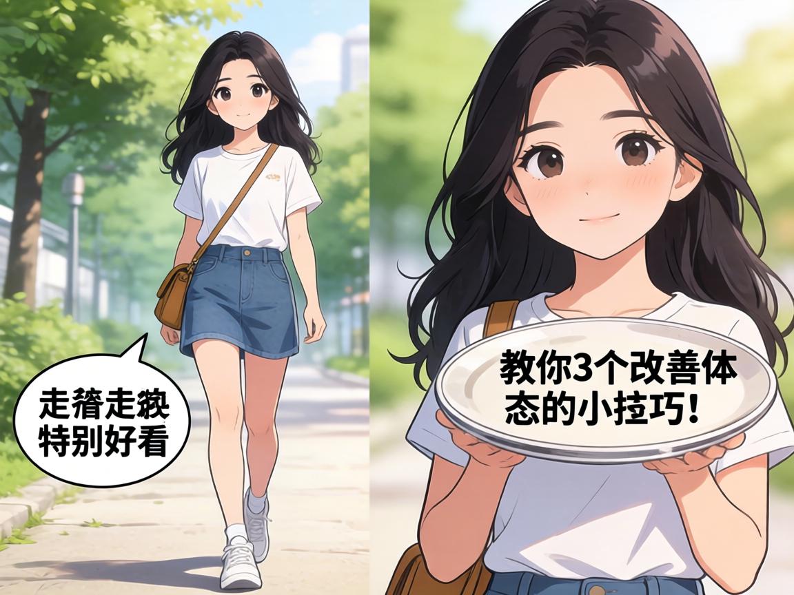 为什么有些女孩走路特别好看?教你3个改善体态的小技巧 为什么有些女孩走路特别好看?教你3个改善体态的小技巧