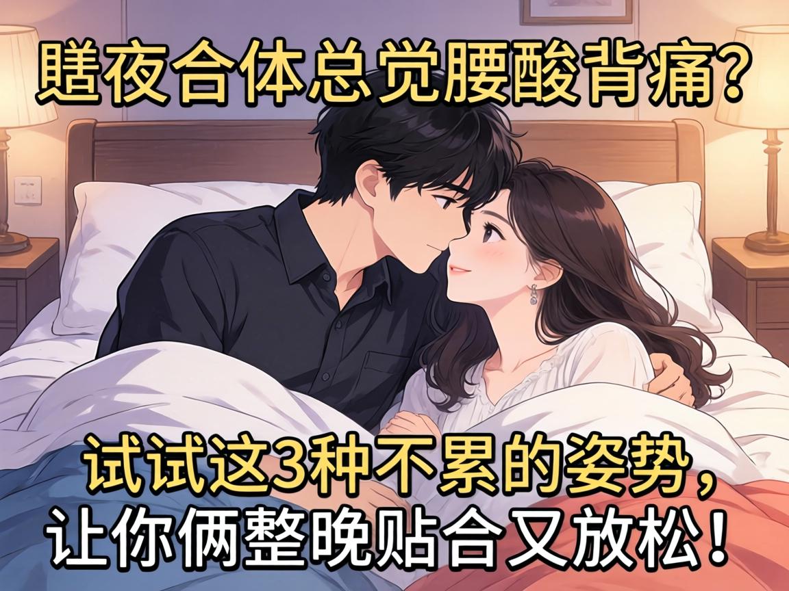 夫妻整夜合体总觉腰酸背痛？试试这3种不累的姿势，让你俩整晚贴合又放松！