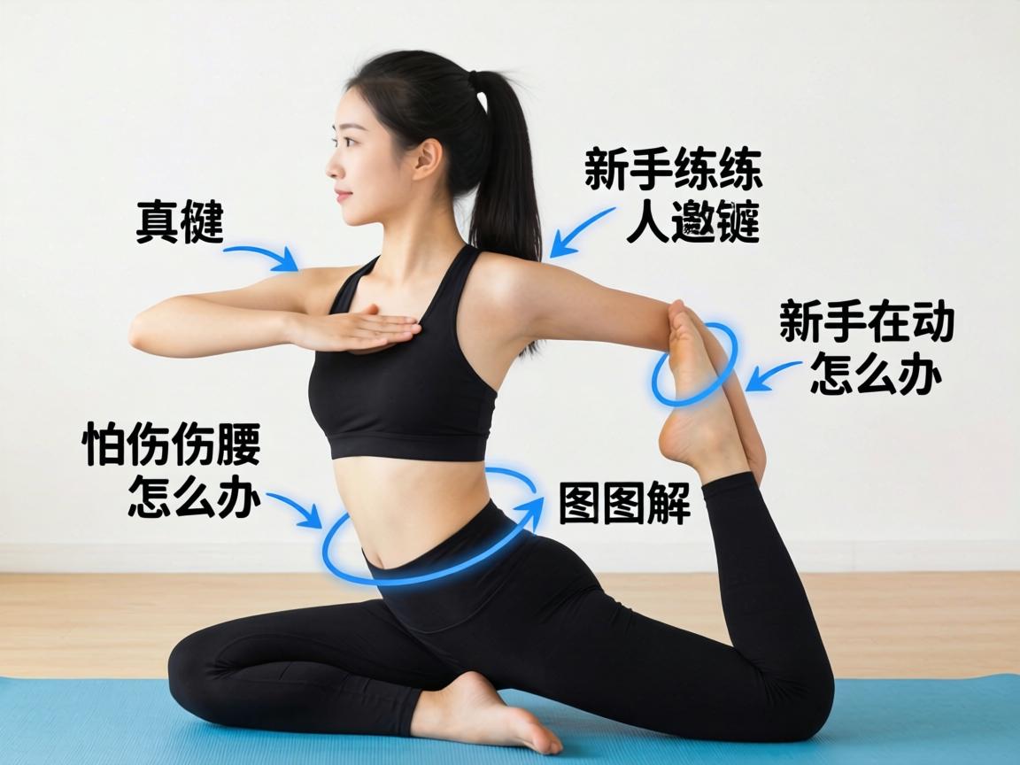 真人演示姿势图解会动_新手练瑜伽怕伤腰怎么办？