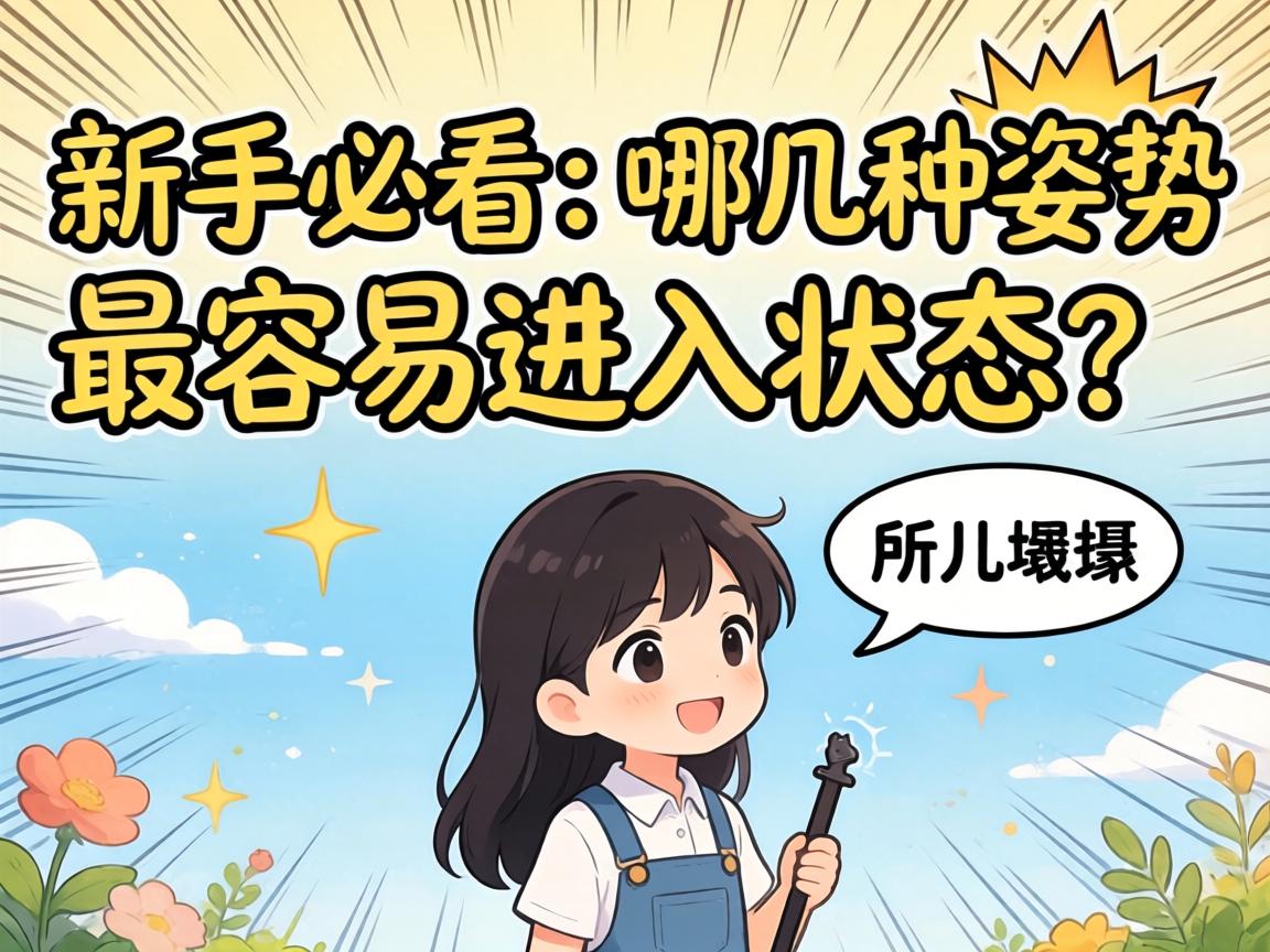 新手必看:哪几种姿势最容易进入状态? 新手必看:哪几种姿势最容易进入状态?