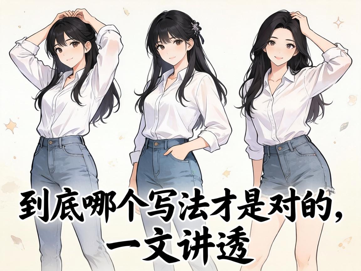 姿式和姿势的区别_到底哪个写法才是对的？一文讲透