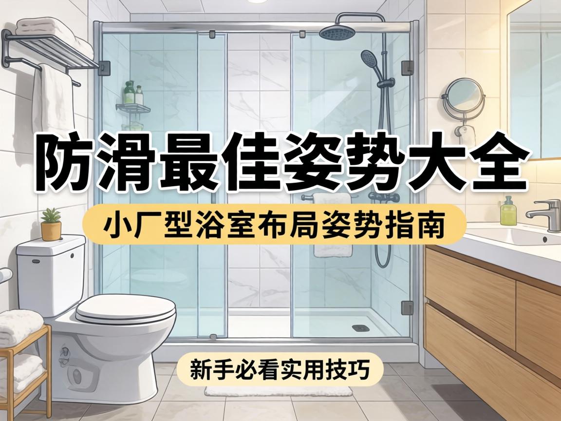 浴室防滑最佳姿势大全：小户型浴室布局姿势指南，新手必看实用技巧