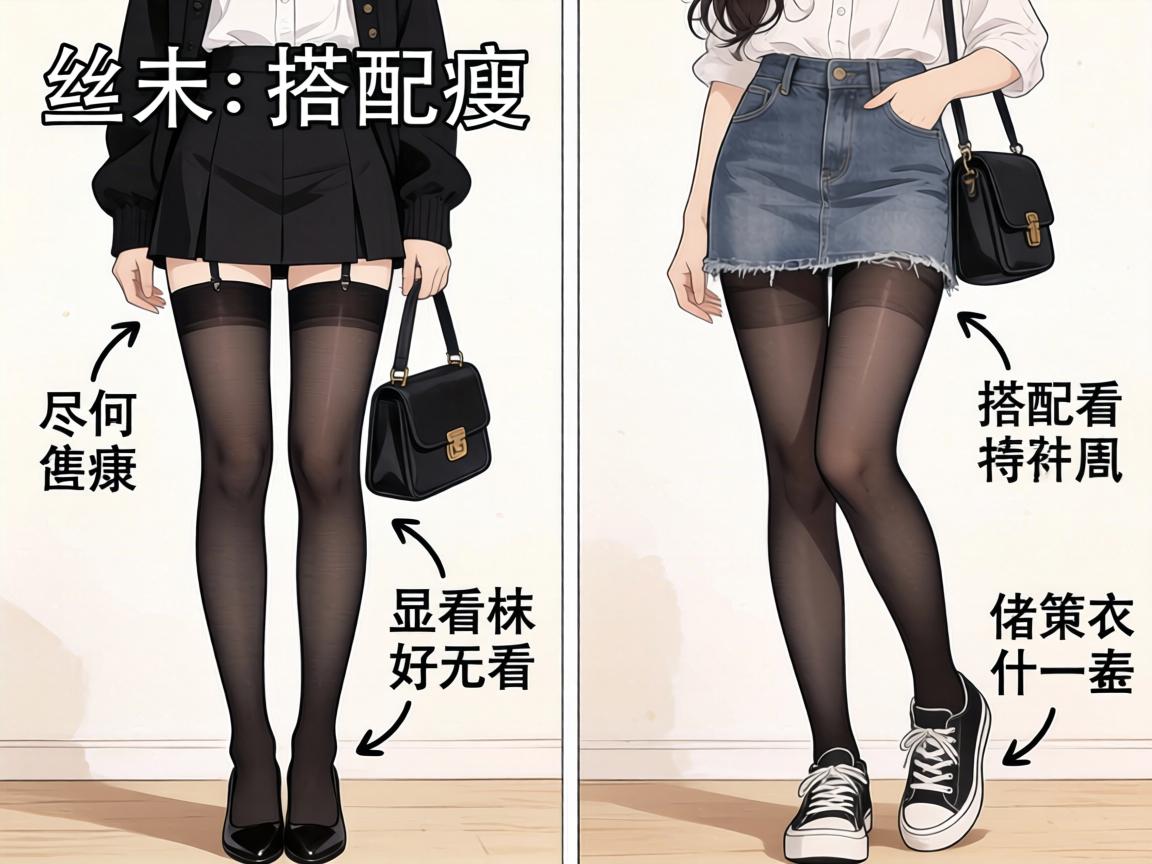 丝袜怎么搭配衣服显瘦?黑丝袜配什么鞋子好看? 丝袜怎么搭配衣服显瘦?黑丝袜配什么鞋子好看?