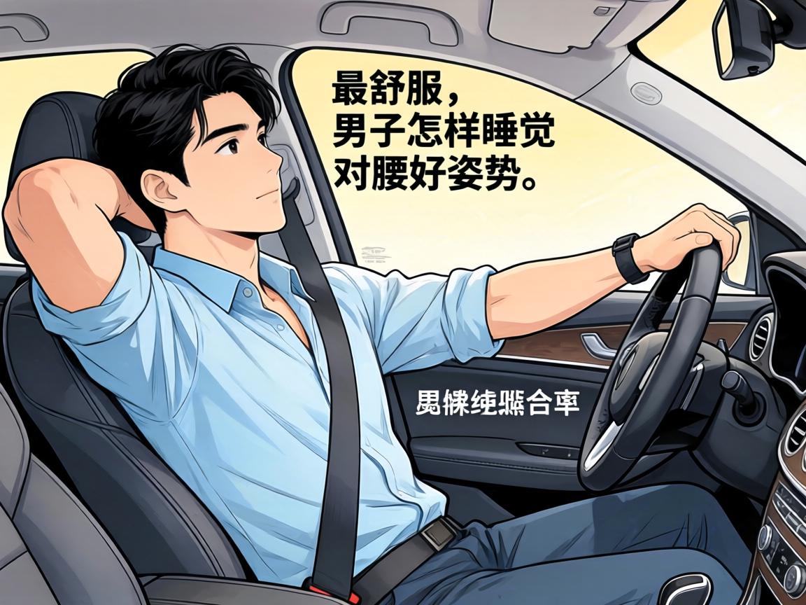什么姿势男人更舒服图片_男人最舒服的开车姿势图解？男人怎样睡觉对腰好姿势图？