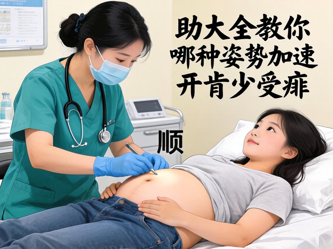 顺产分娩姿势图片大全图解，助产士教你哪种姿势加速开指少受罪