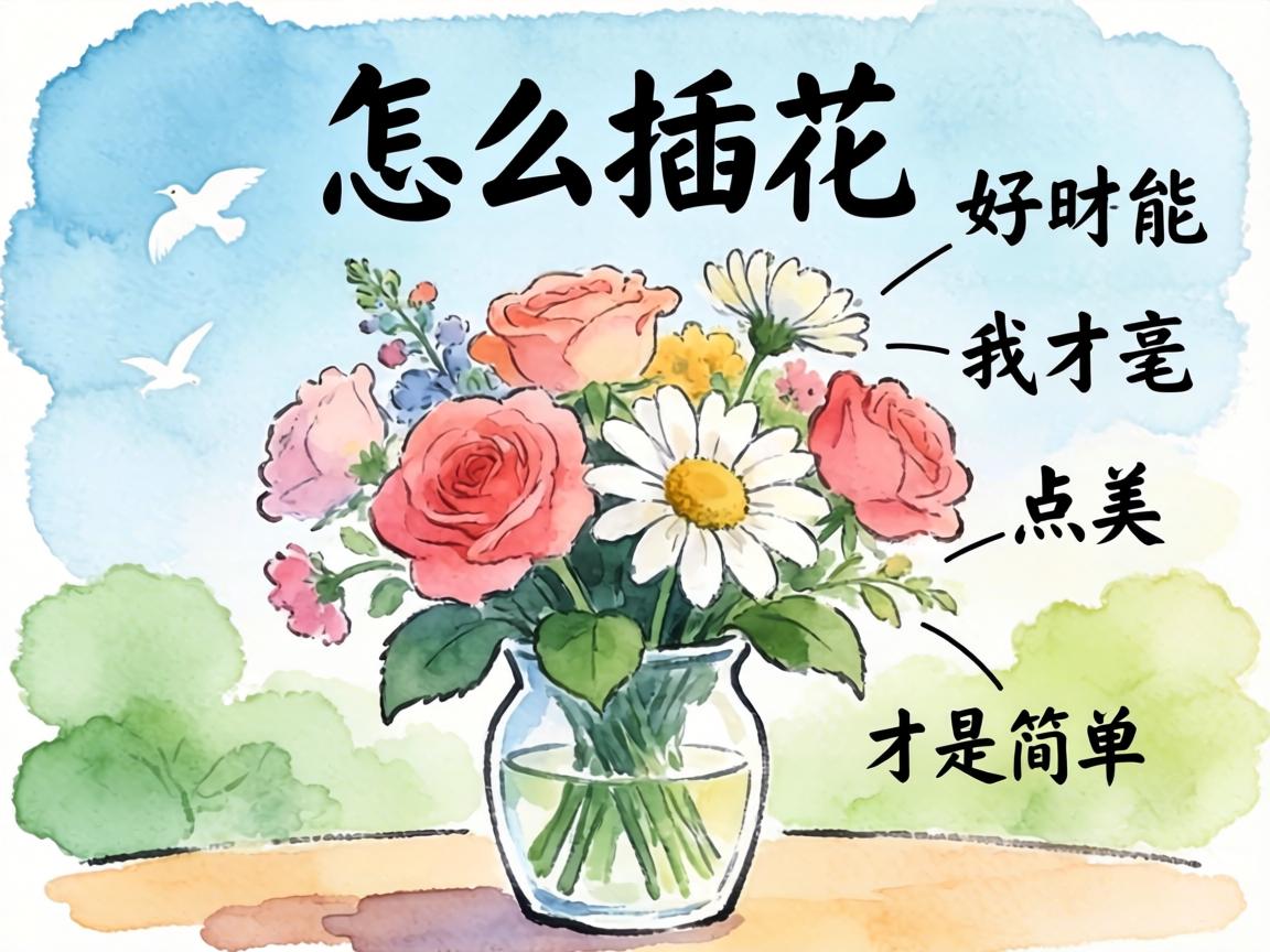 怎么插花才能又美又简单? 怎么插花才能又美又简单?