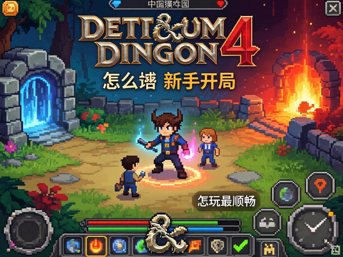 地下城4新手开局，怎么玩最顺畅？