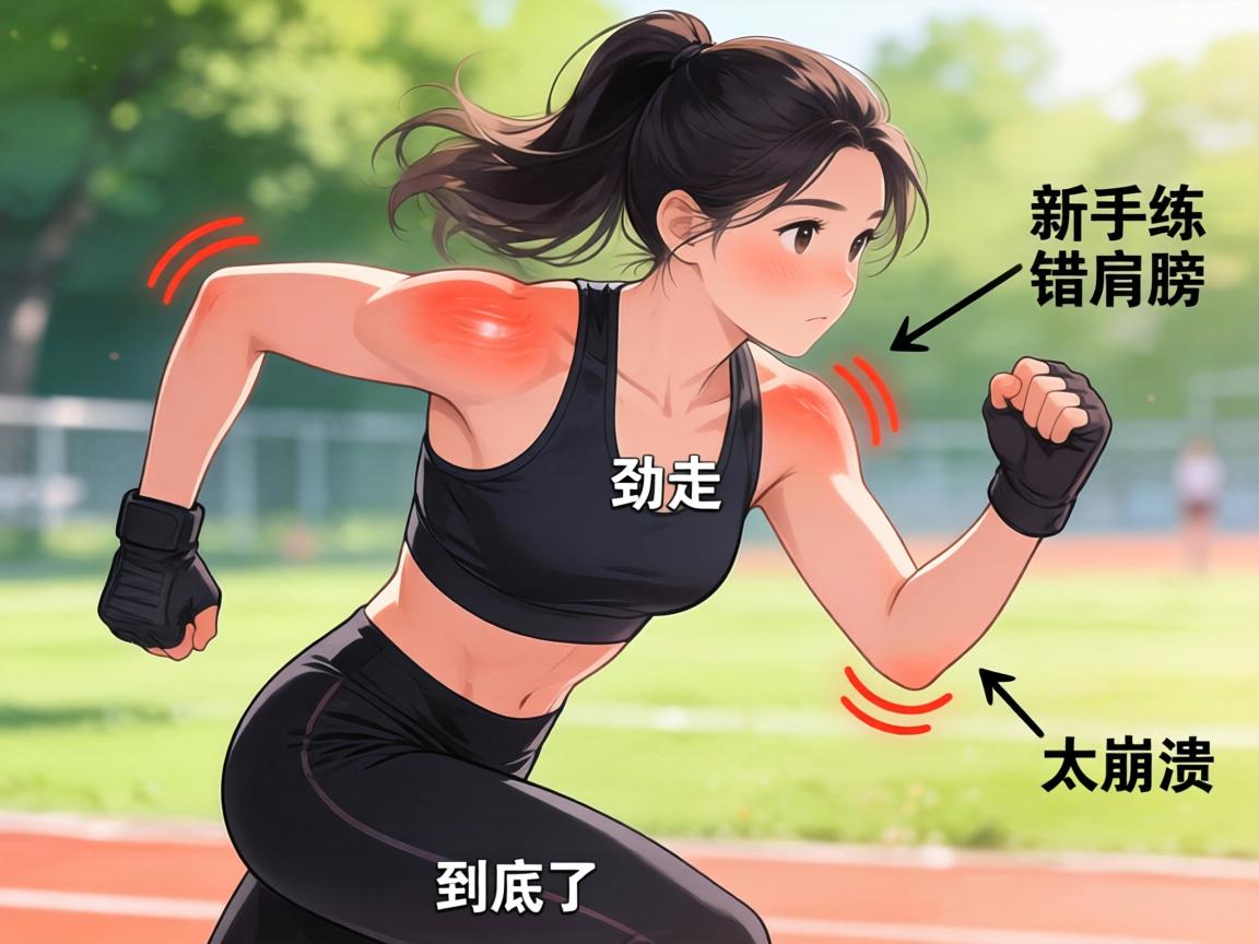 劲走的正确姿势图里手臂到底怎么摆？新手练错肩膀疼太崩溃了！