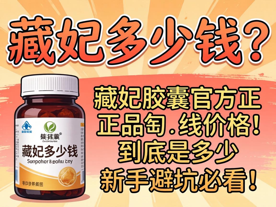藏妃多少钱？藏妃胶囊官方正品价格到底是多少？新手避坑必看！