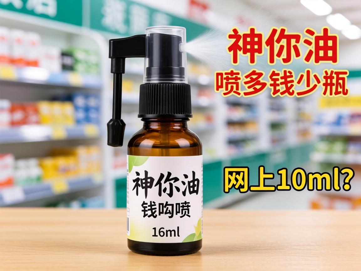 神你油喷剂多少钱一瓶 16ml，药店和网上价格差多少