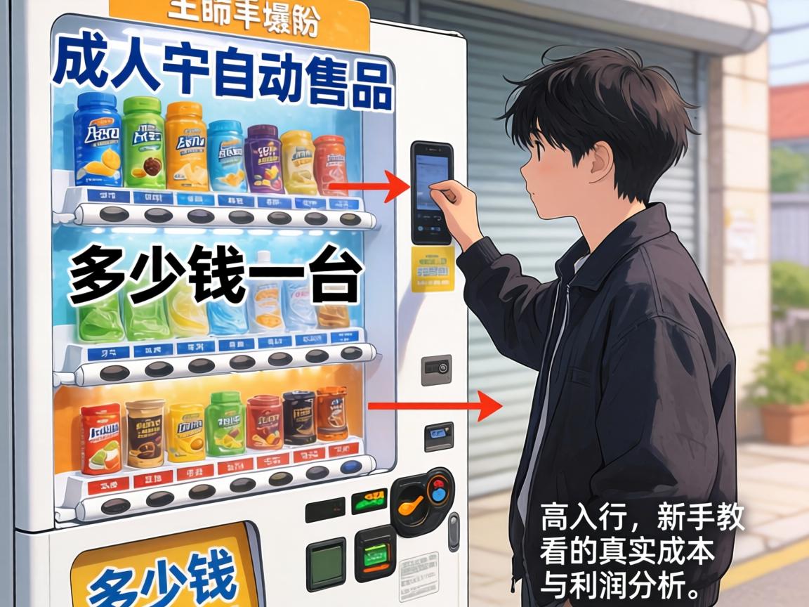 成人用品自动售货机多少钱一台?想入行的新手必看的真实成本与利润分析 成人用品自动售货机多少钱一台?想入行的新手必看的真实成本与利润分析