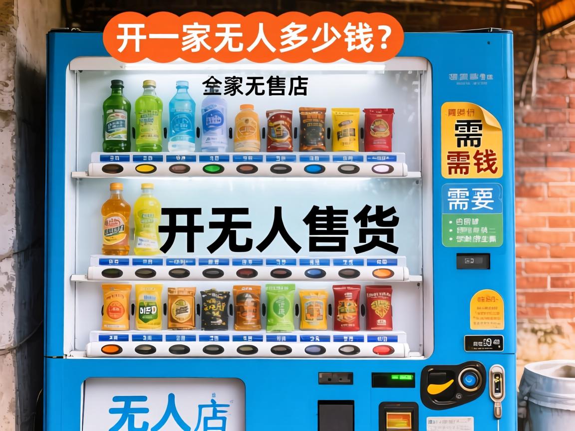 无人售货机一台多少钱_开一家无人售货店需要多少钱？