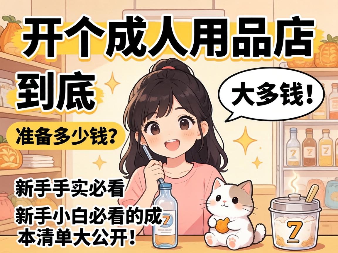 开个成人用品店到底要准备多少钱？新手小白必看的成本清单大公开！