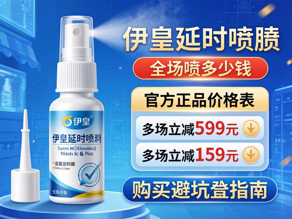 伊皇延时喷剂喷多少钱_官方正品价格表及购买避坑指南 伊皇延时喷剂喷多少钱_官方正品价格表及购买避坑指南