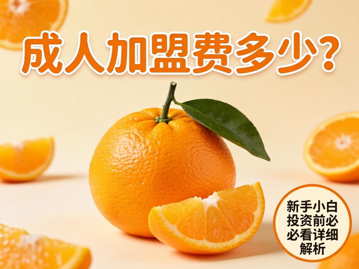 桔色成人加盟费多少？新手小白投资前必看详细解析 - 凯格尔/PC肌社区-P动-凯格尔/PC肌社区-P动